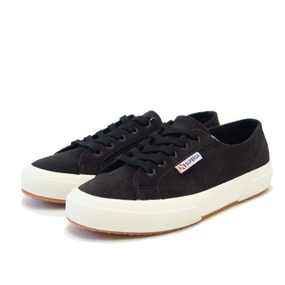 2750 SUEDE（ユニセックス）BLACK BRISTOL-FAVORIO (3a111e6wai5) 風合いの良い天然皮革スニーカー 「靴」ローカットスニーカー