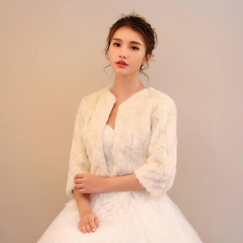 大秋冬 防寒ボレロ 長袖 コート かわいいボレロ 結婚式 ボレロ フォーマル パーティードレスにぴったり お呼ばれ ポンチョpj064