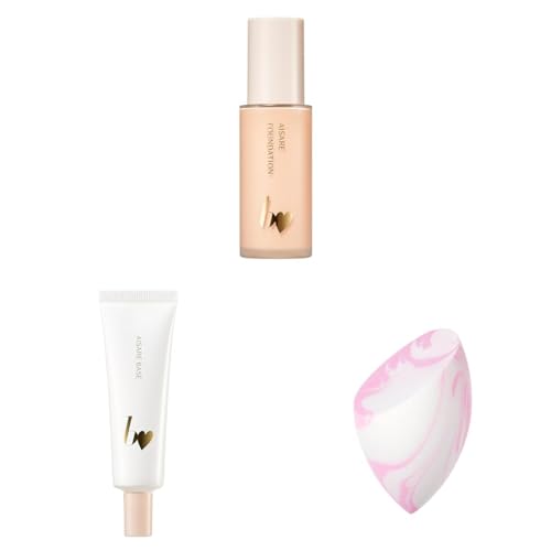 【セット買い】b idol(ビーアイドル) 愛されファンデ 03ピンクベージュ 28ml リキッドファンデーション 艶肌 透明感 潤い SPF + b idol(ビーアイドル) 愛されベース 25ml 5,478円