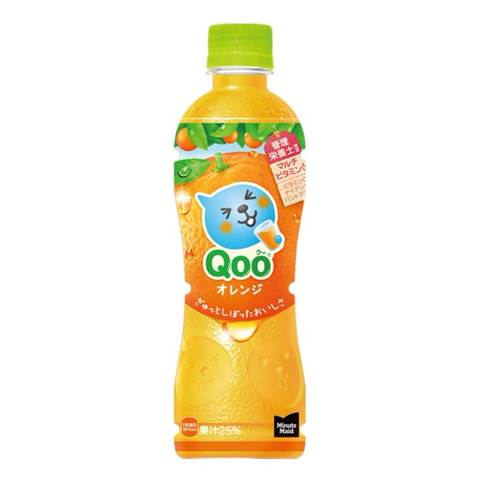 【2ケース】ミニッツメイド クー オレンジ PET 425ml(24本入*2)