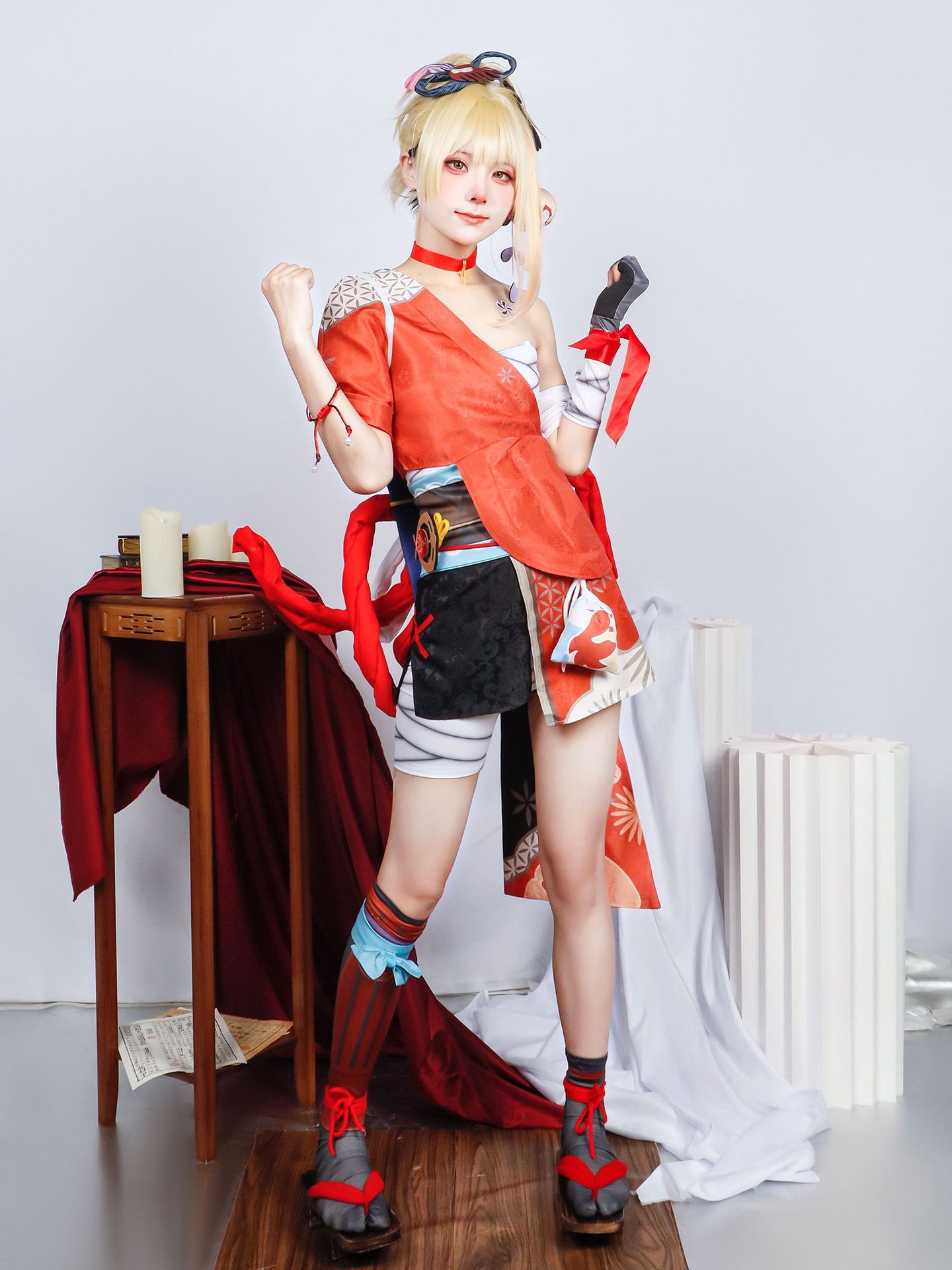 和服コスチュームコスチュームお姫様サイコ！ 原神 長野原花火屋 宵宮様 セットアップ 少女 花火職人 学園祭 盆踊り 文化祭 花火大会 宵宮 夏祭りの女王 お花見 コスプレ 夏祭り Yoimiya 5,301円