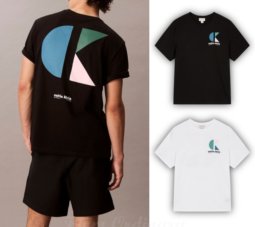 ロゴグラフィックプリントTシャツ (4RC827G)