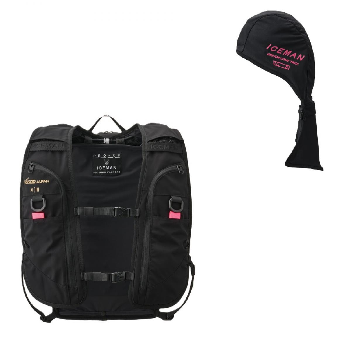 【在庫有・即納】 ICEMAN PRO-X III セルマックス 2026年モデル 冷却シート式 水冷服 ICMPX3S-BLV-SET ブラック アイスマンPRO X 3 アイスマンベスト