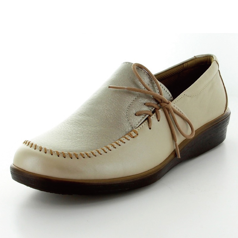 ムーンスター スポルス レディース コンフォート シューズ SP5631 シャンパンコンビ moonstar 幅広 4E 撥水加工 国産 ゴア付 おしゃれ