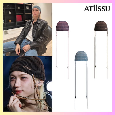 atiissu beanies フィリックス着用　ビーニー　ニット帽 Qoo10] ATiissu [STRAYKIDS フィリックス着用]