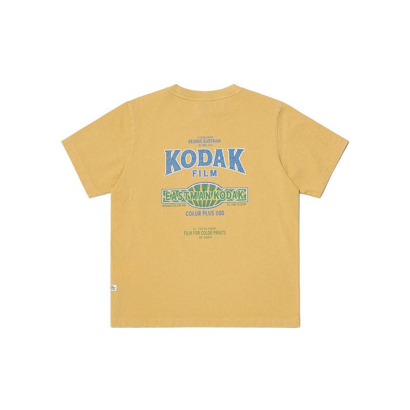 [公式]スノーウォッシンググラフィック半袖Tシャツ ウーマン YELLOW