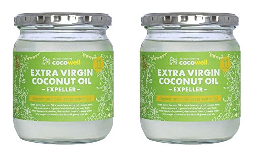 ココウェル エキストラバージンココナッツオイル（エクスペラー） 360g（400ml）２個セット