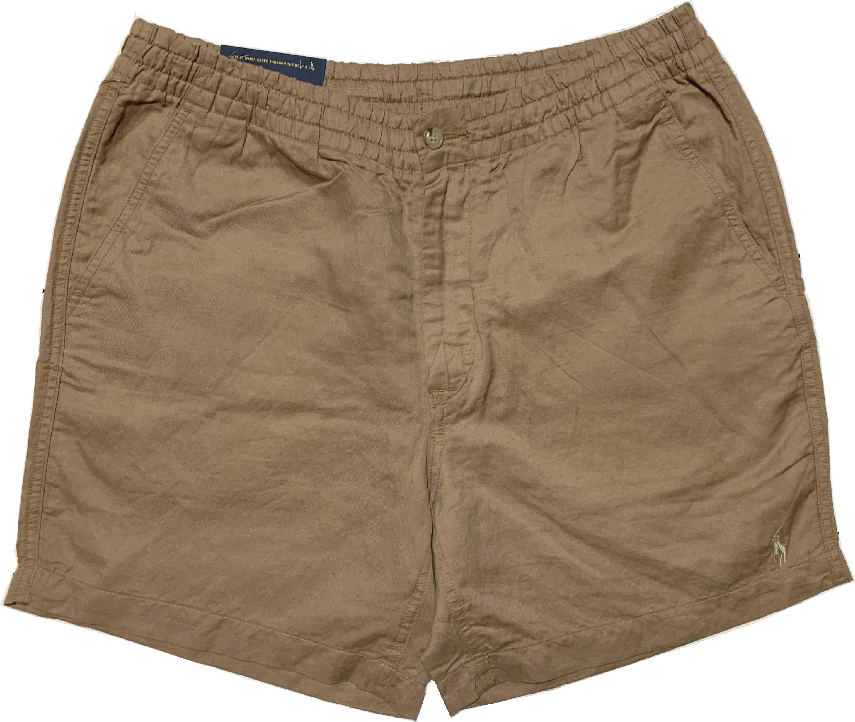 LA直輸入 メンズ ラルフ イージー ショートパンツ リネン ショーツ ハーフパンツ 麻 ベージュ short pants 268 7,698円