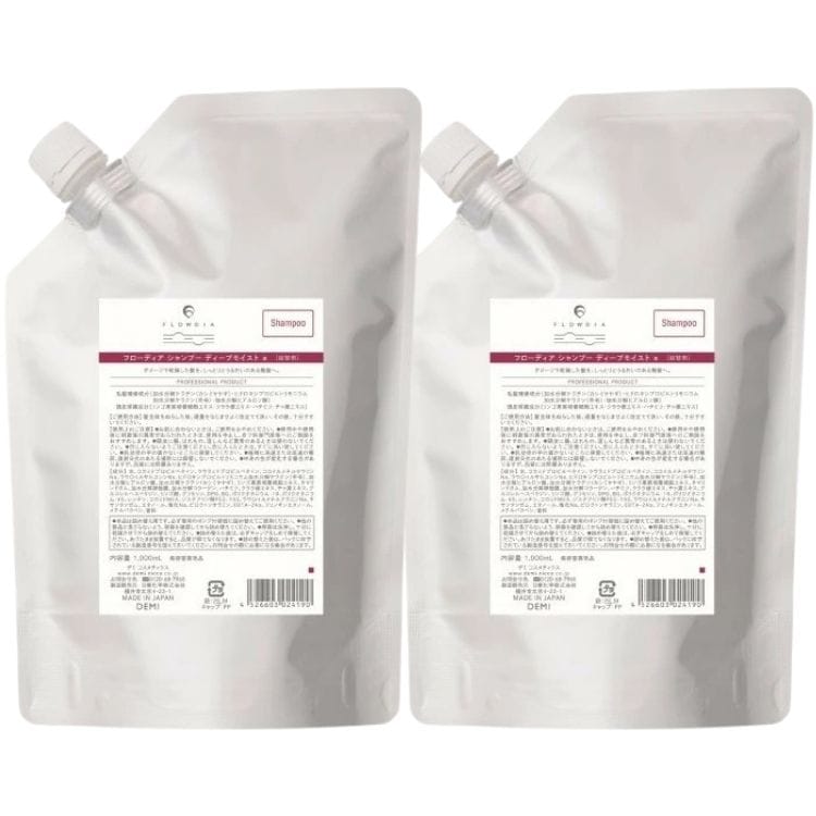 2個セット デミ フローディア シャンプー ディープモイスト 1000g 詰め替え ダメージケア
