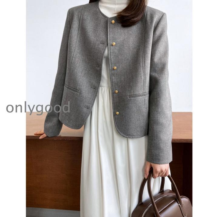 フ風 コート女性 ショート丈　ショートコート　女性　ジャケット　アウター　コート　通勤　カジュアル　20代 30代 40代