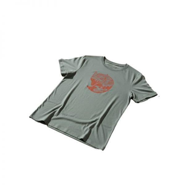 FJALLRAVEN 26SS 女性 アビスコ ウール フォックス ショートスリーブ (84118614-243) (ABISKO WOOL FOX SS