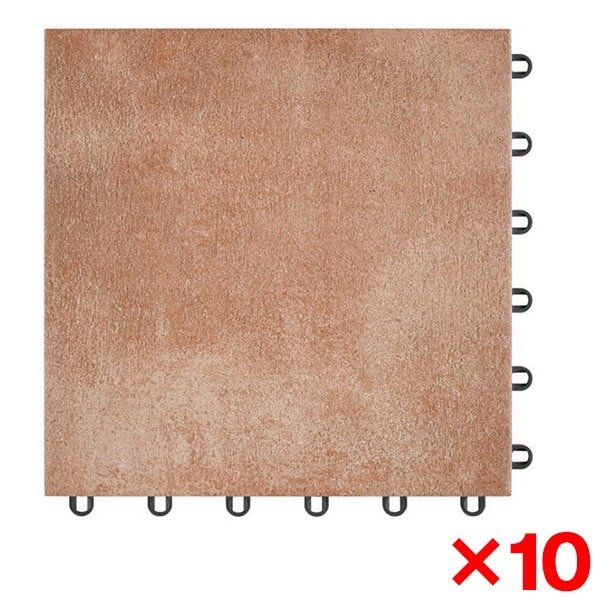 【10個セット】 AP30MU02UFJ ベイクシェンナ バーセア MUシリーズ [タイルユニット(300角)]