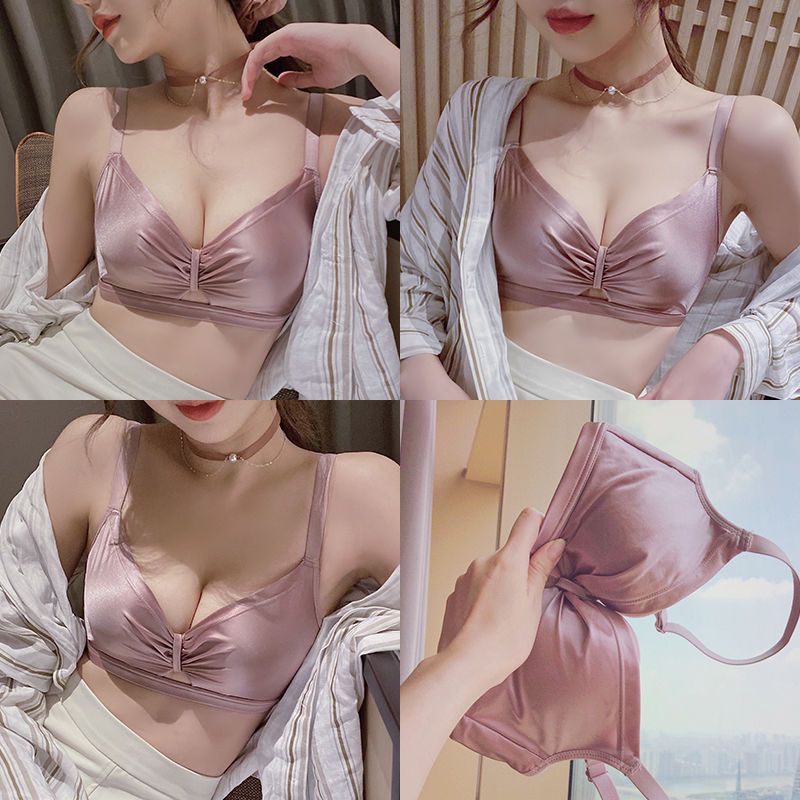 3色大きいサイズセクシー下着 レディースファッション育乳 補正 下着 快適調整可能ブラジャー上下セット 大きいサイズブラショーツセット