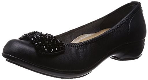 パンプス ローヒール IM39763 クロ 24