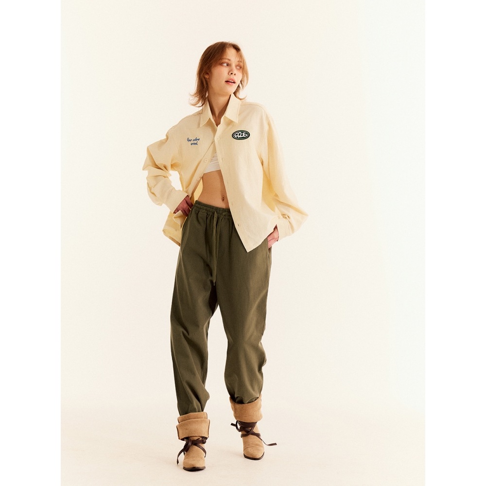 FREI バンディドコットンパンツ(KHAKI)