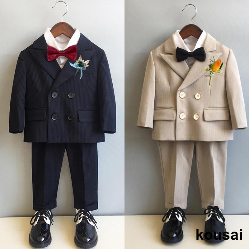 卒業式スーツ 入学式スーツ 子供スーツ 男の子スーツ 4点セット おしゃれ ジュニア フォーマル 男児スーツ 七五三 入園式 卒園式 発表会 結婚式 お呼ばれ 80-150