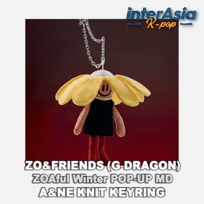 【正規品】 G-DRAGON (ZO&FRIENDS) - 【ZOAful Winter POP-UP MD】 A&NE KNIT KEYRING クォンジヨン GD 公式グッズ