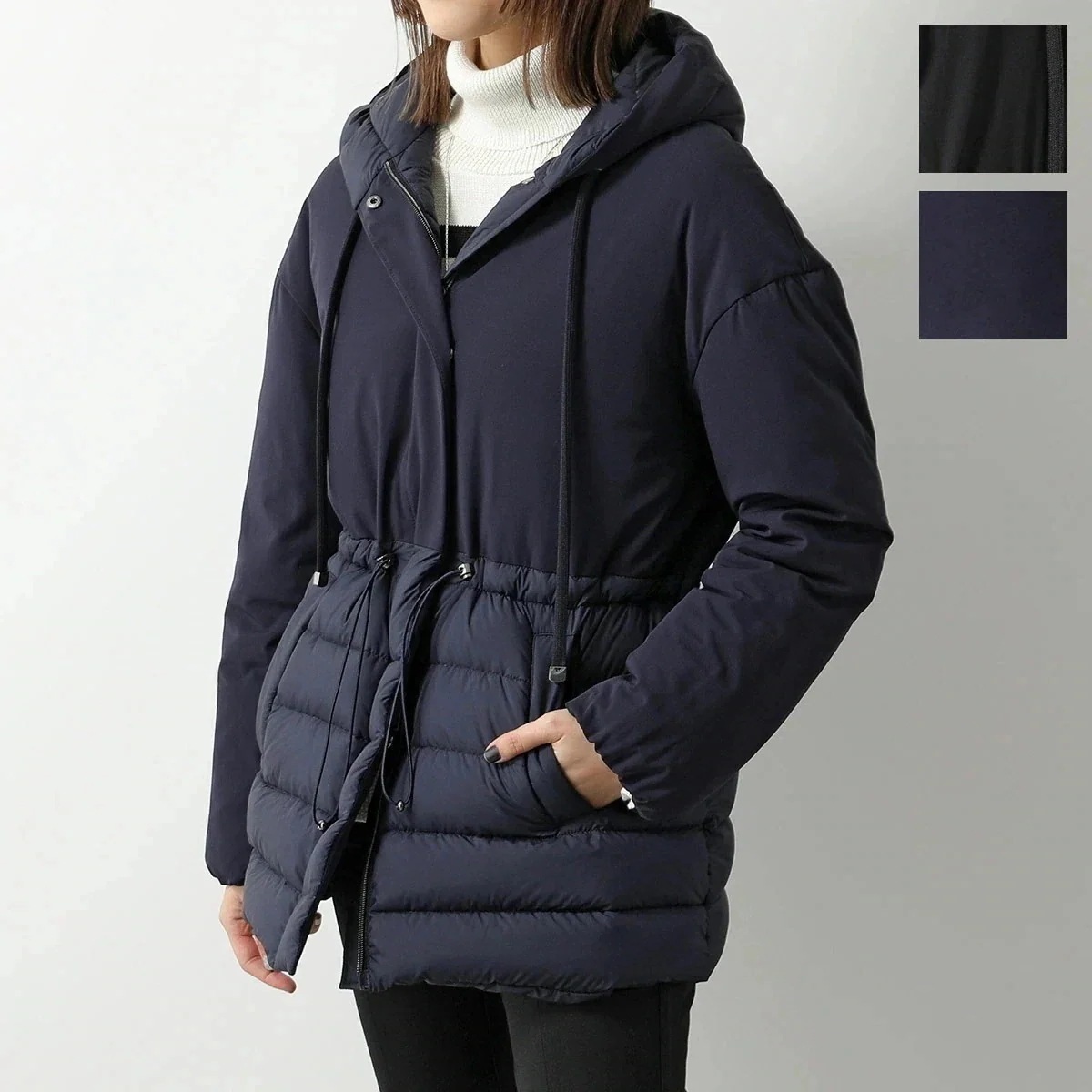 VLAB Laboratorio N.5 ヴィラボ ダウンジャケット URBAN FW36606 712 レディース ナイロン フーデット フード付 ハーフ丈