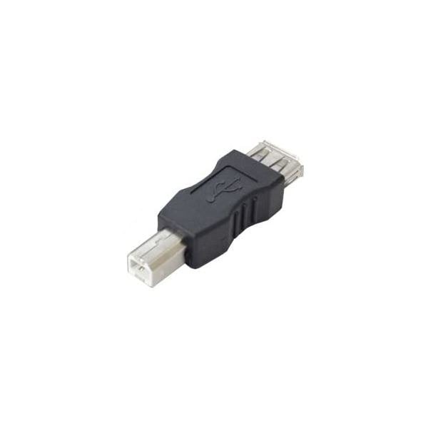 (まとめ)変換名人 変換プラグ USB A(メス)USB B(オス) USBAB-BA(×20セット)