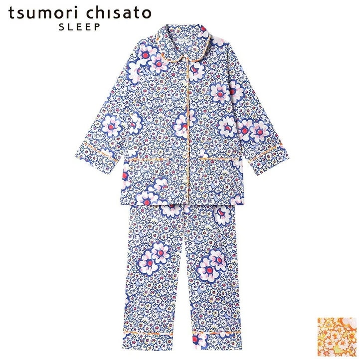 ツモリチサト tsumori chisato ワコール wacoal パジャマ ルームウェア 部屋着 半袖 マーガレットの花柄 ツモリチサトスリープ UDT243