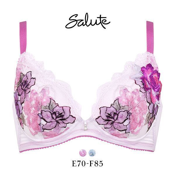 ワコール Wacoal サルート Salute 24SS 06G BTJ206 小さく見せるブラ E