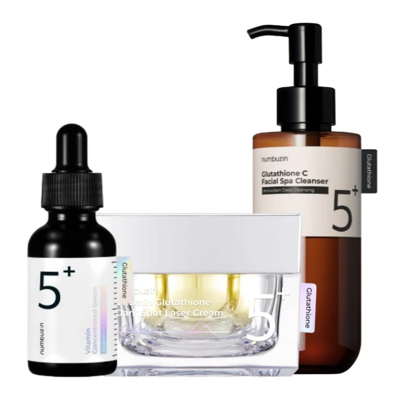 Qoo10] ナンバーズイン [5番2種/3種/4種セット] グルタチ : スキンケア