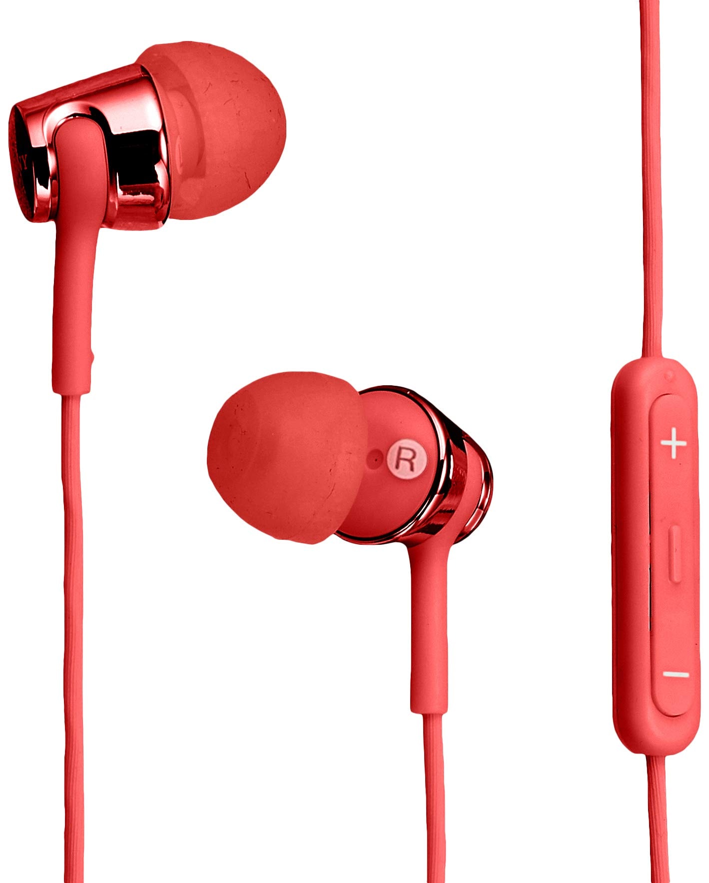 ソニー イヤホン MDR-EX150IP : カナル型 iPhone/iPod/iPad用リモコン・マイク付き レッド MDR-EX150IP R