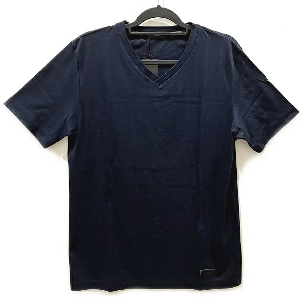 バーバリー ブラックレーベル Vネック Lサイズ アパレル Tシャツ メンズ 未使用品【中古】