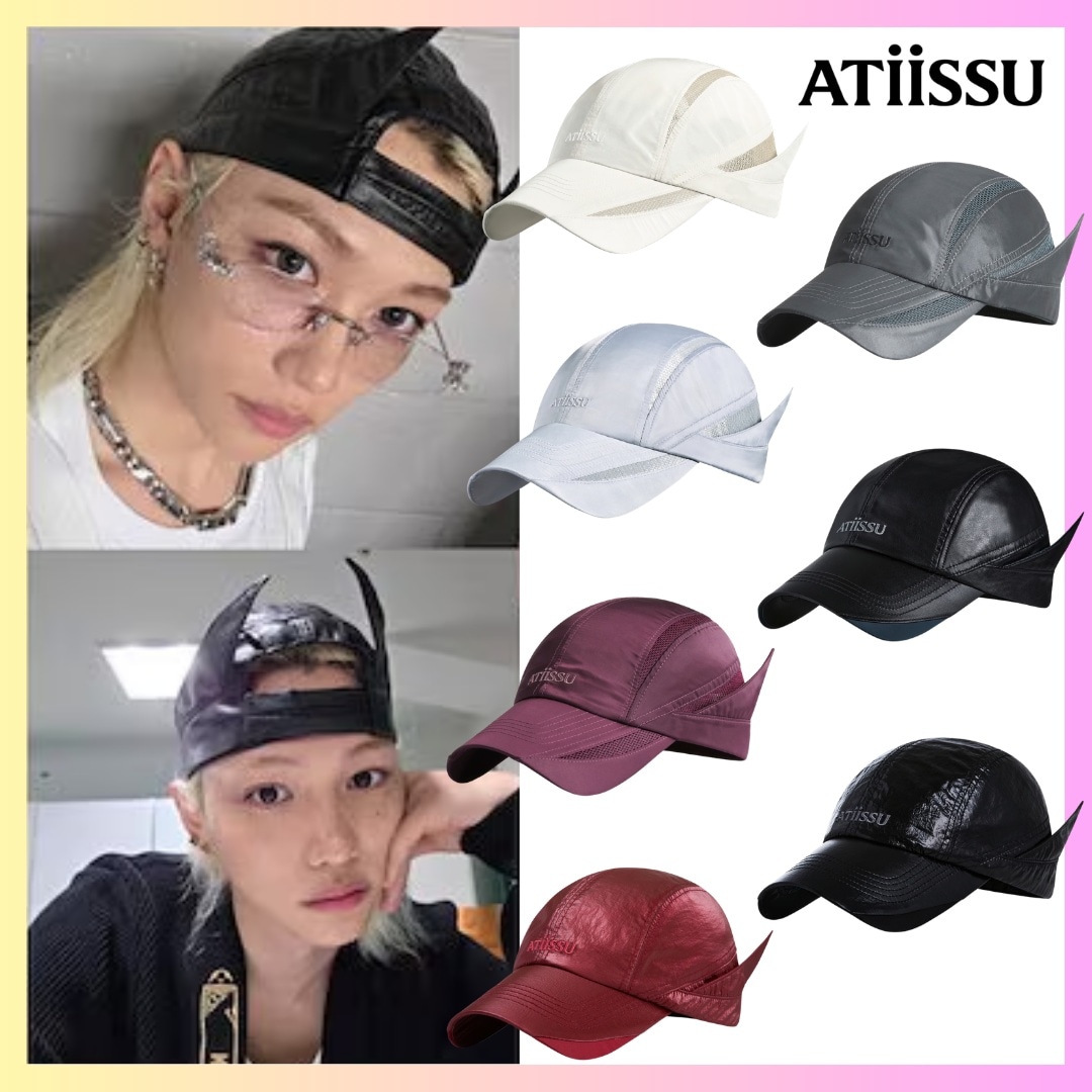[STRAYKIDS フィリックス着用] WING CAP - 7 COLORS + FREE OMAKE キャップ 帽子 キャップ 韓国 ボールキャップ ボールキャップ 韓国ファッション