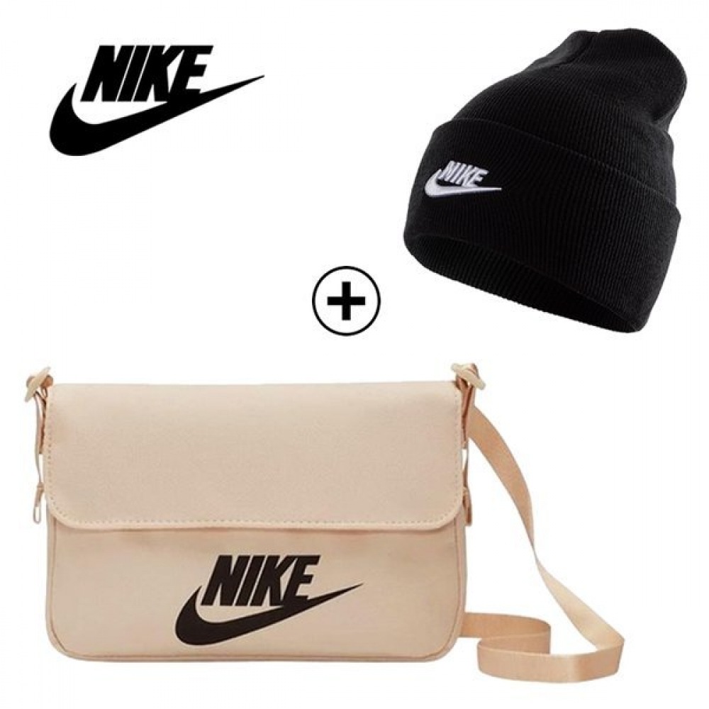 [Nike]ナイキミニバッグバッグビーニーセットCW9300-219+DJ6224-010