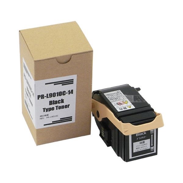（まとめ）トナーカートリッジPR-L9010C-14 汎用品 ブラック 1個[x3セット]
