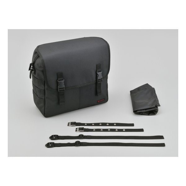 サイドバッグ 15L サドルバッグ DHS-27 ブラック D30838