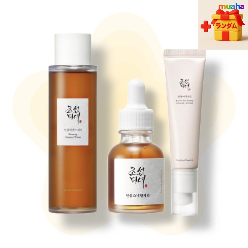 高麗人参エッセンスウォーター150ml＋高麗人参スネイルセラム30ml＋高麗人参アイクリーム30ml セット 保湿 ツヤ 肌ケア 目元ケア 韓方スキンケア 自然派化粧品 エイジングケア 韓方コスメ