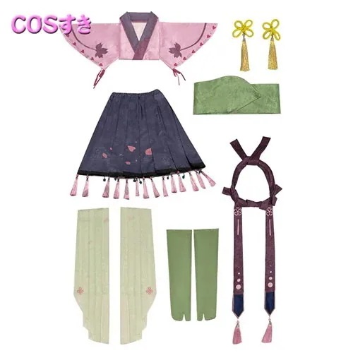 甘露寺 蜜璃　かんろじ みつり 和風 コスプレ衣装 コスチューム　cosplay 変装 キャラクター
