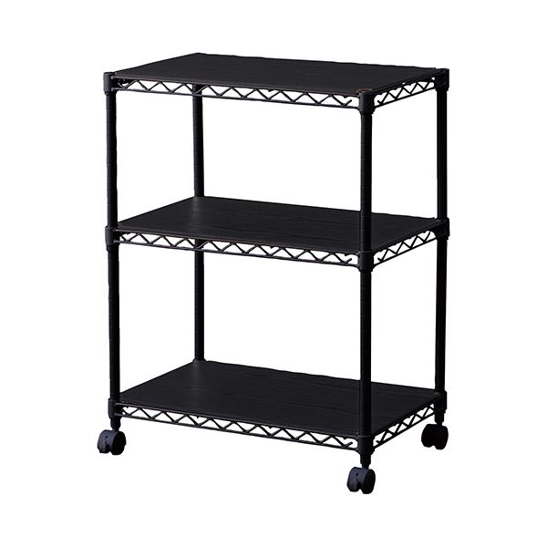 カラーメタルラック CMM-55073B ブラック 組立品