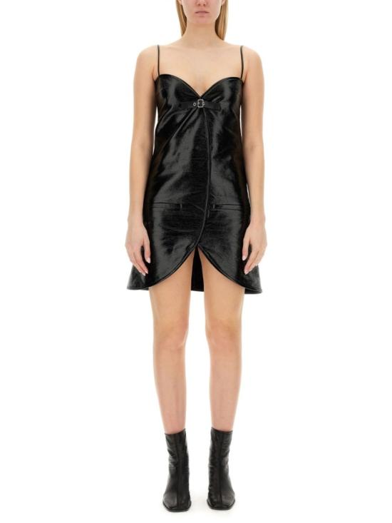 COURREGES Women Dresses 124CRO334 VY00149999 Black
