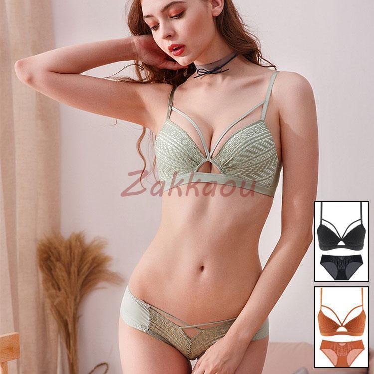 ブラジャー ショーツセット 女性下着 上下セット 34カップ ノンワイヤー 脇肉 ブラ　育乳ブラ バストアップ30パーセント限定BIG Rabbitできるだけ早く送ってください 4,998円