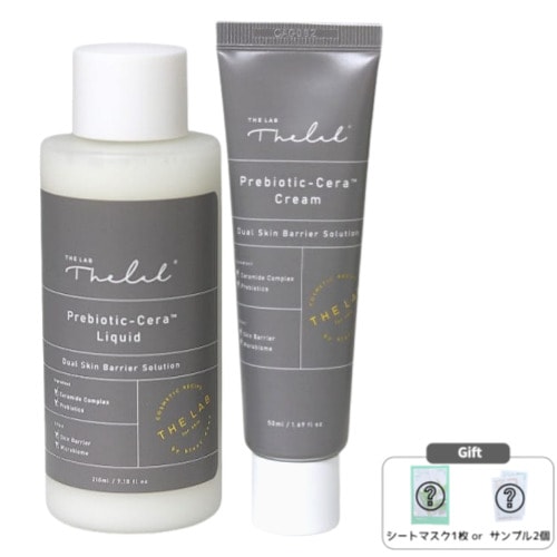 プレバイオティックセラクリーム50mL + リキッド210mL / 乾燥肌 保湿 敏感肌ケア エイジングケア 美容クリーム 美容液