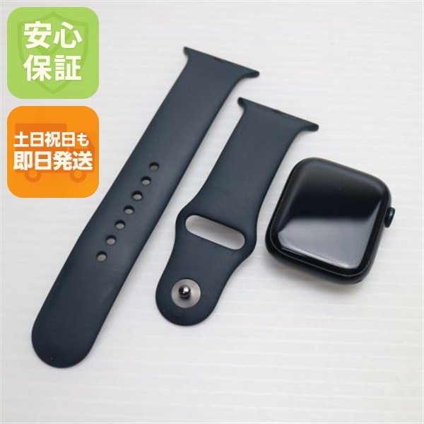 美品 Apple Watch Series8 45mm GPS ミッドナイト スマホ 中古土日祝発送OK 即日発送　　 42