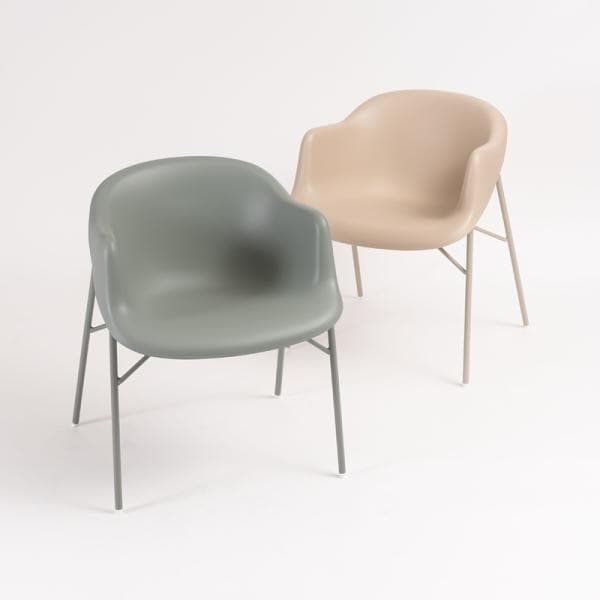 ダイニングチェア 北欧 アームチェア 1人掛け カーブ デザイン 肘掛け ひじ掛け 肘付き おしゃれ 湾曲 くすみ アースカラー カフェ風 椅子 ベージュ グリーン 緑