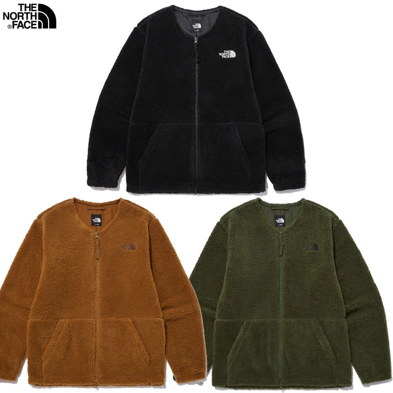 韓国正規品保証 関税負担なし NJ4FN55A MS CAMPER FLEECE CARDIGANデイリー 基本 着装 男子 女子 人気 韓国 ファッション 男女共用 アウトドア