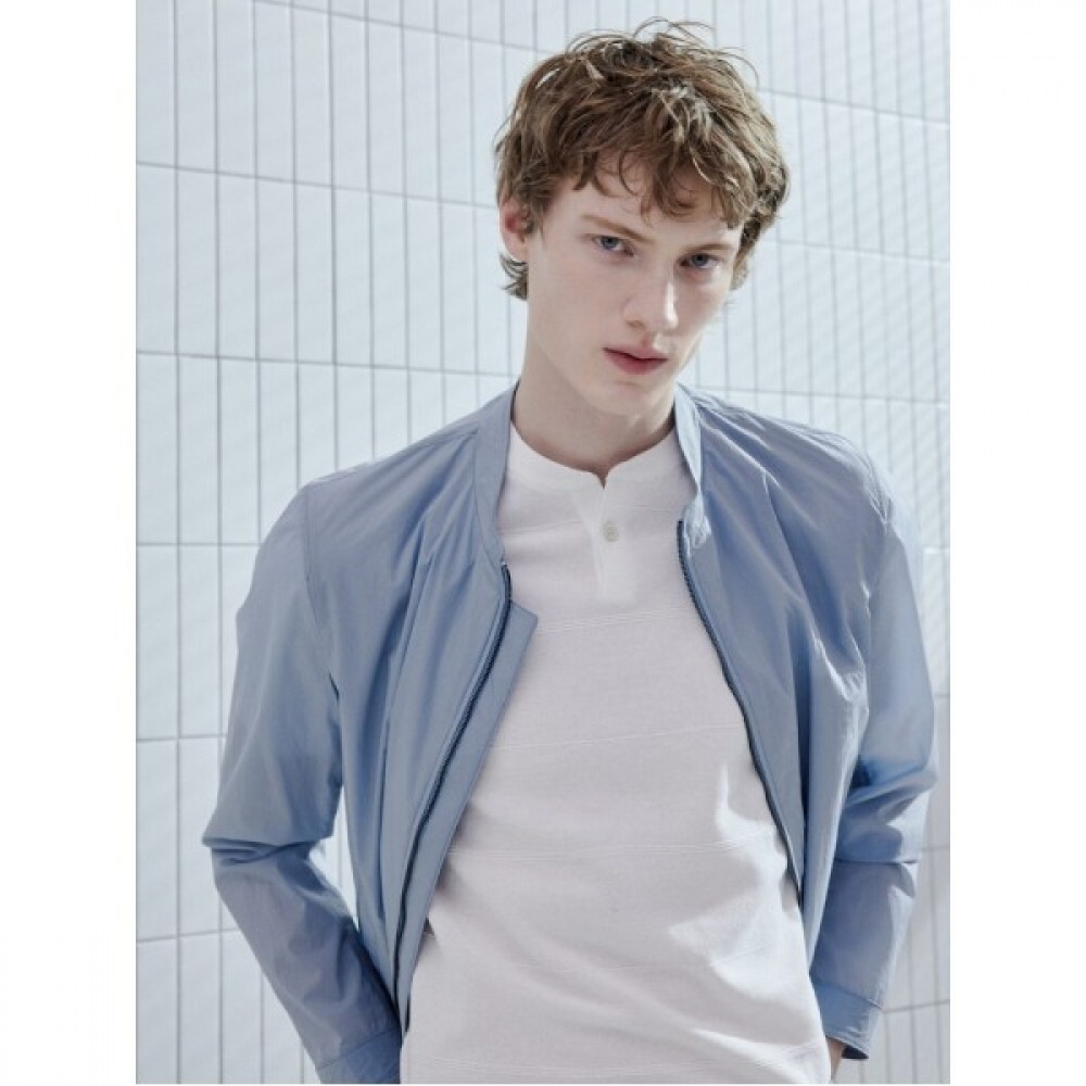 （Logadis）コットンブレンド半袖ヘンリーネックモディファイドセーター-ホワイト（RY4351P521） 10,497円