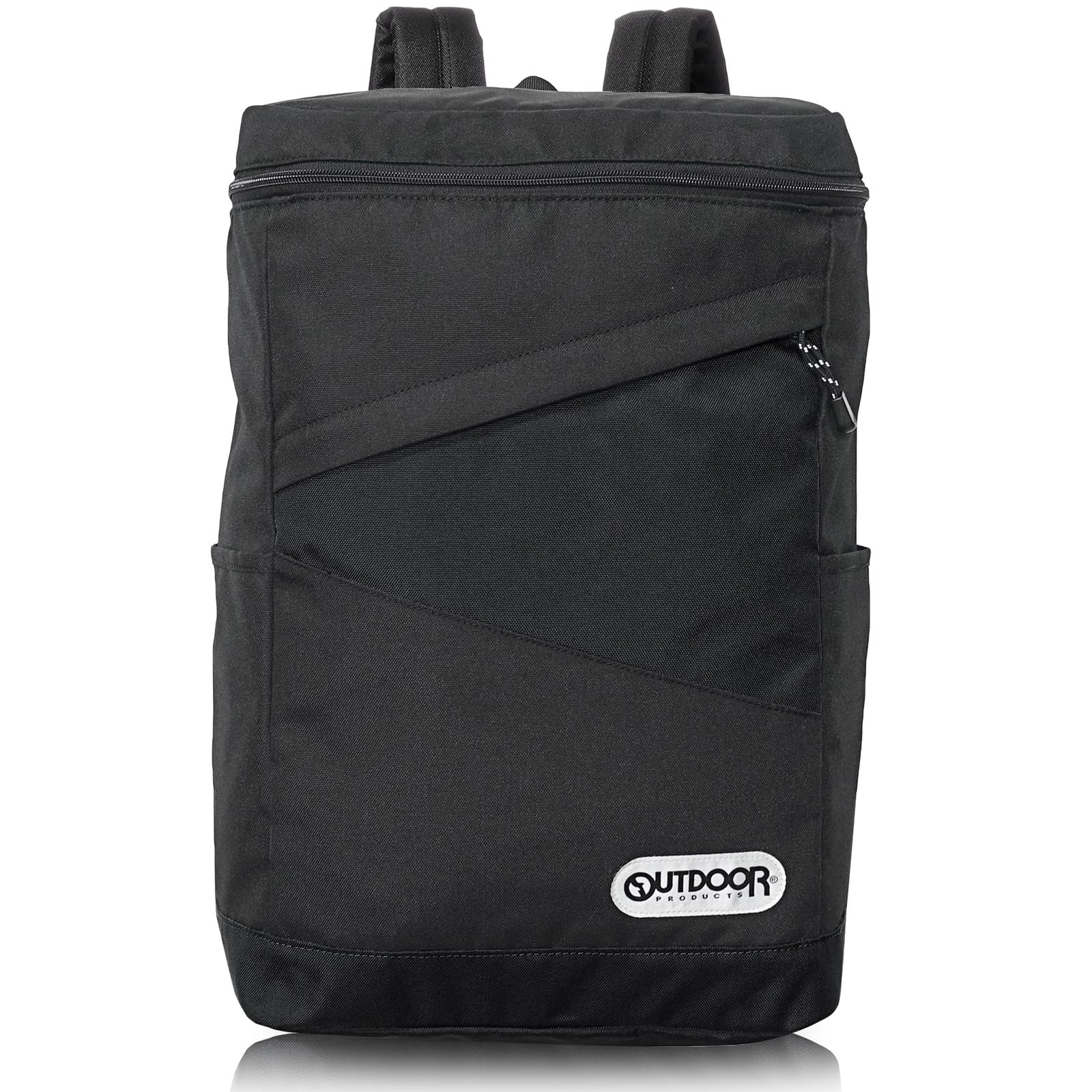 [アウトドアプロダクツ] リュック ラフ ボックス A4収納 PC収納 大容量 26L 56.ブラック1