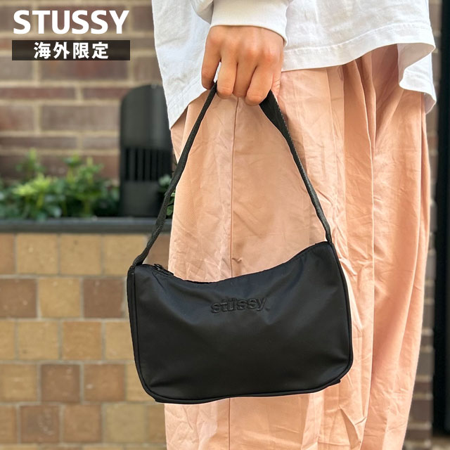 【海外限定・日本未発売】ステューシー ウーマン STUSSY WOMEN ITALIC SHOULDER BAG ショルダーバッグ ハンドバッグ 275-000311-011