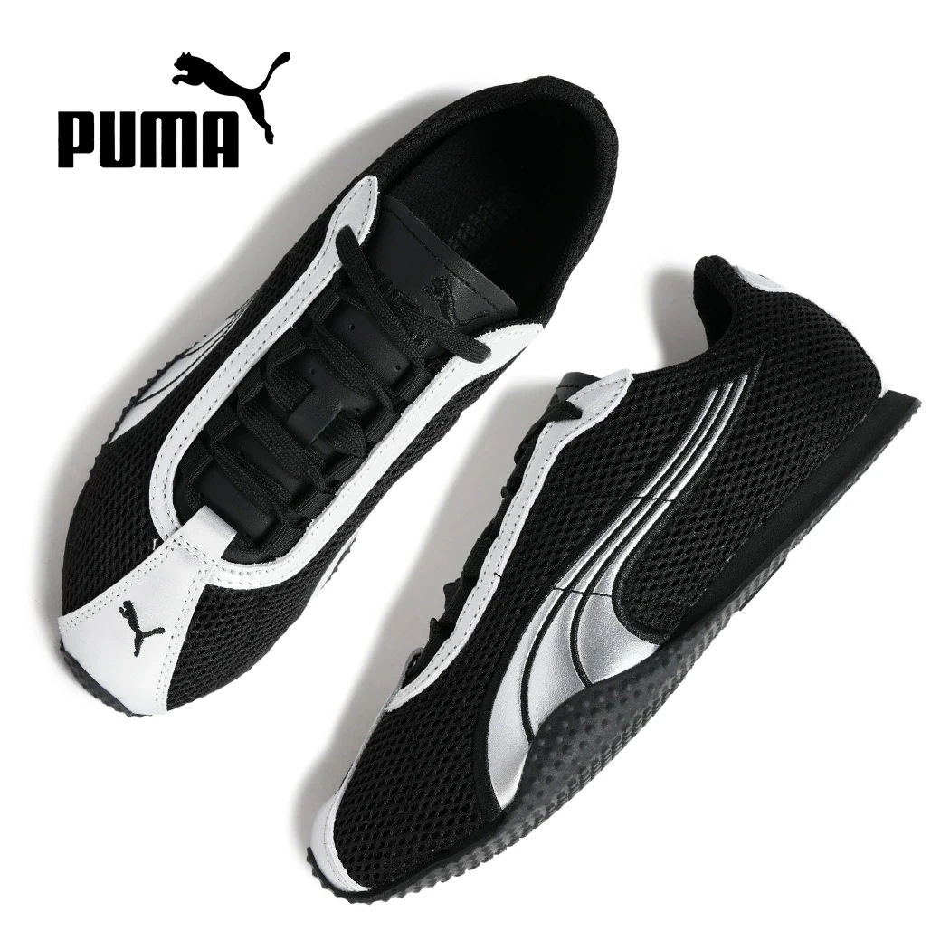 PUMA プーマ H-STREET OG エイチ ストリート スニーカー PUMA BLACK ( 薄底 黒 ブラック Y2K メッシュ レディース ウィメンズ 403692-02 )