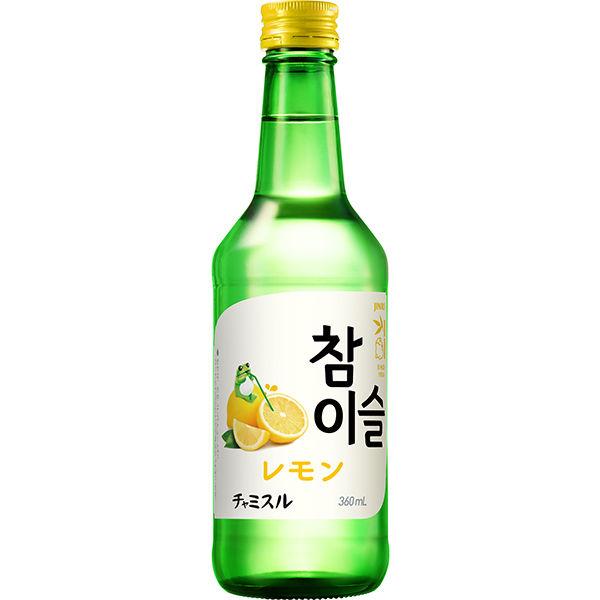【送料無料】眞露 チャミスル レモン13％ 360ml ×20本 ／ 韓国 お酒 業務用 焼酎 甲類 リキュール ソジュ