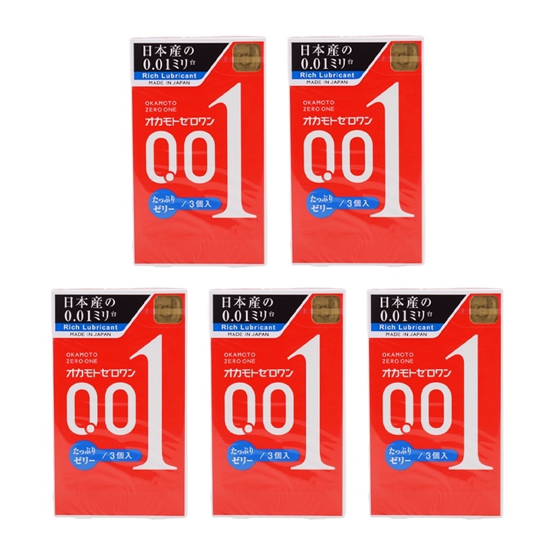 Qoo10] オカモト [5個セット]コンドームズ ゼロワン 0
