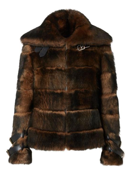 FENDI Women Coats FM5426 AYLHF0QD9 Brown