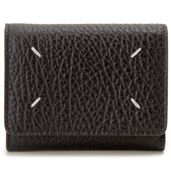 メゾンマルジェラ 三つ折り財布 ブラック SA3UI0010 P4455 T8013 ZIP COMPACT TRI FOLD BLACK BLACK (ブラック) 並行輸入品
