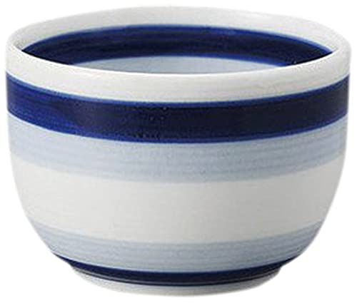 10個セット 千茶 二色筋玉湯呑 [7.3 x 5.3cm] 強化 【料亭 旅館 和食器 飲食店 業務用 器 食器】